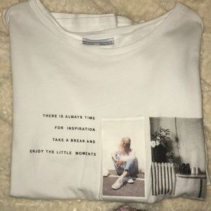 💓 ZARA GRAPHIC TEE